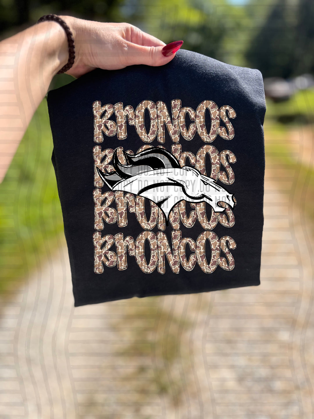 Camo Mascot Heads DTF Print