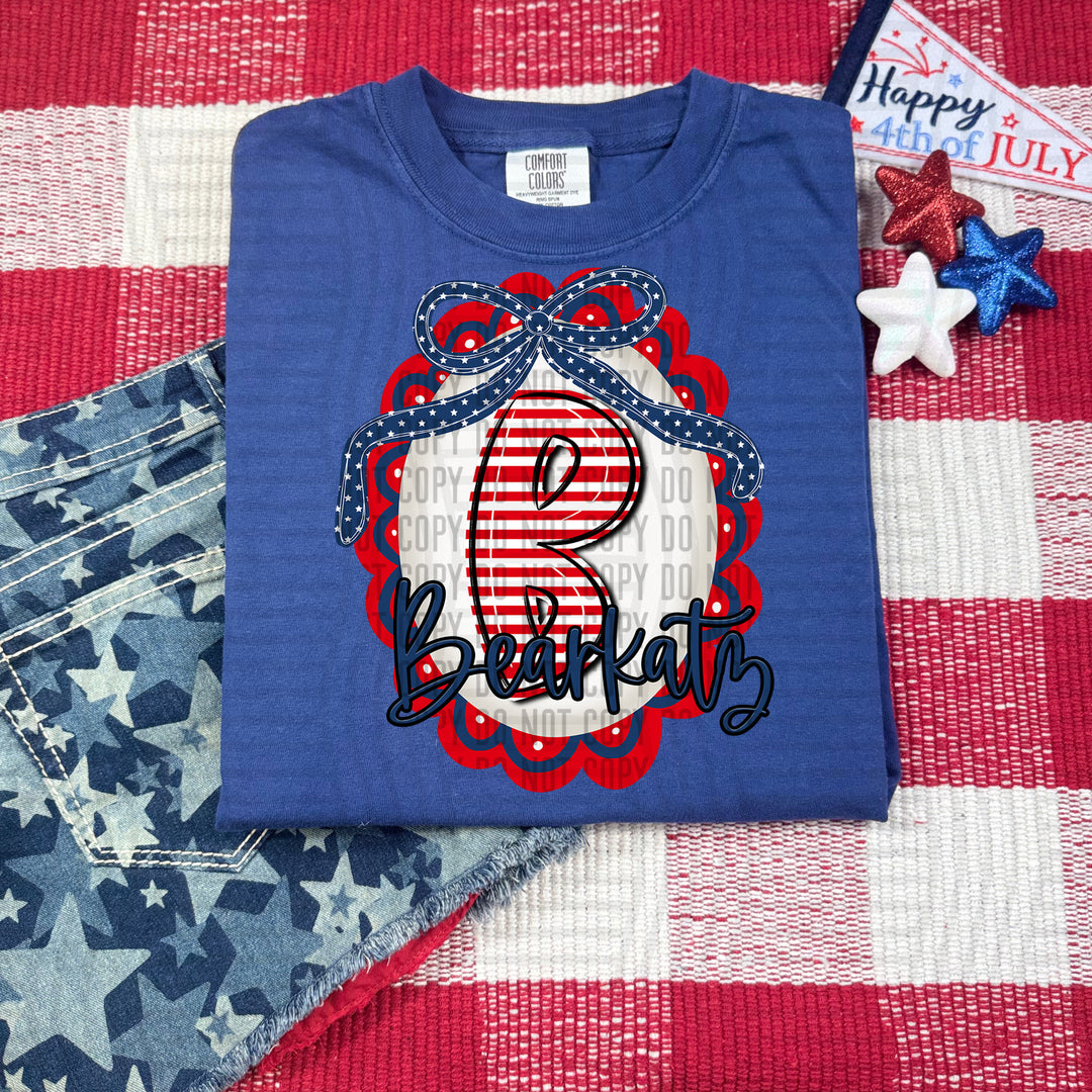 RWB Framed DTF Print