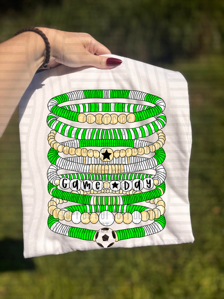 Soccer Bracelets DTF Print