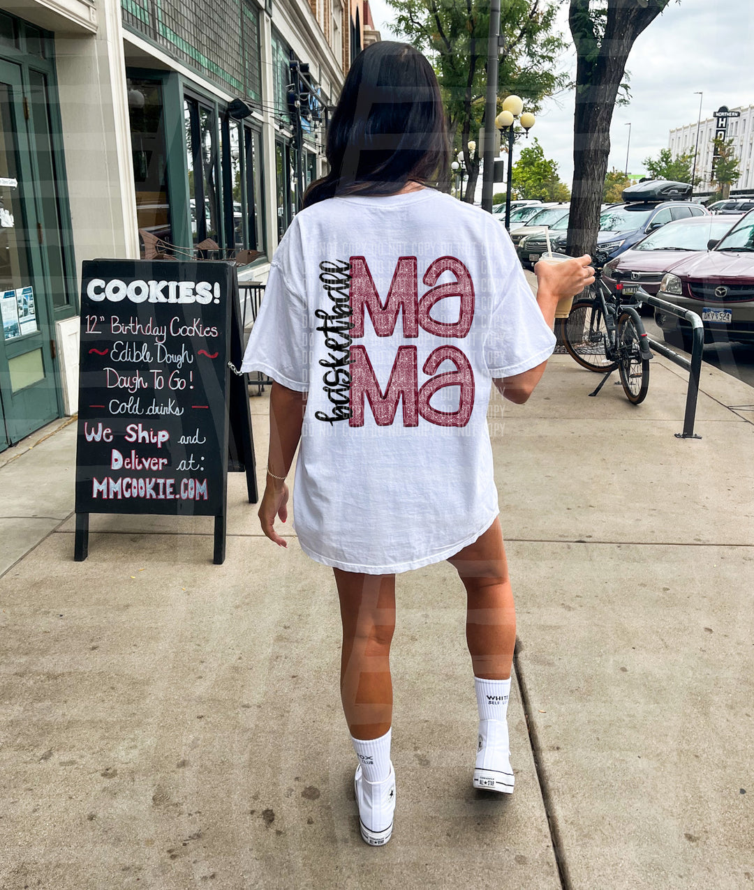 Sports Mama Basketball DTF Print