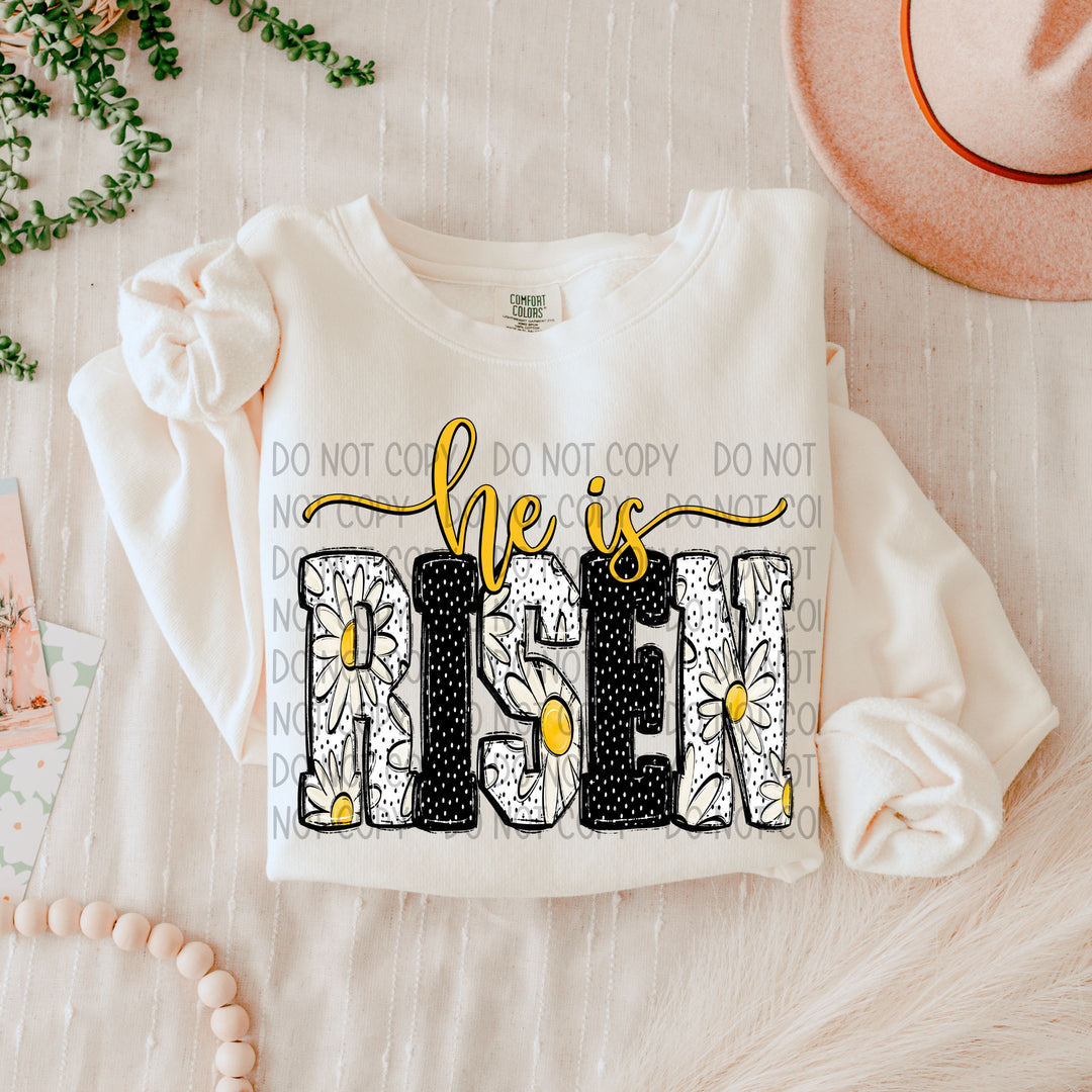 He Is Risen DTF Print