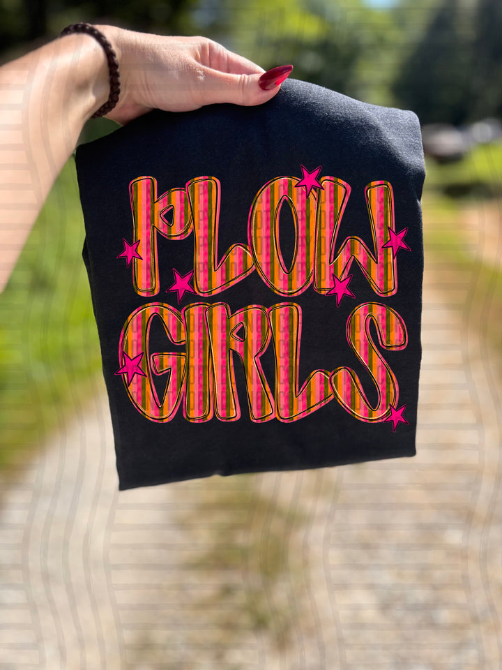 Holly Jolly Cheer Striped DTF Print