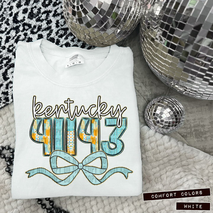 Dotted Daisy Zip Codes DTF Print