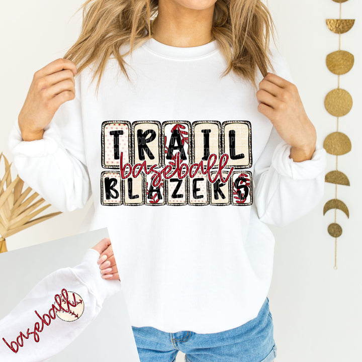 Baseball Boxed FRONT DTF Print