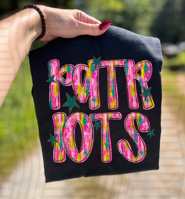 Holiday Brushstroke DTF Print