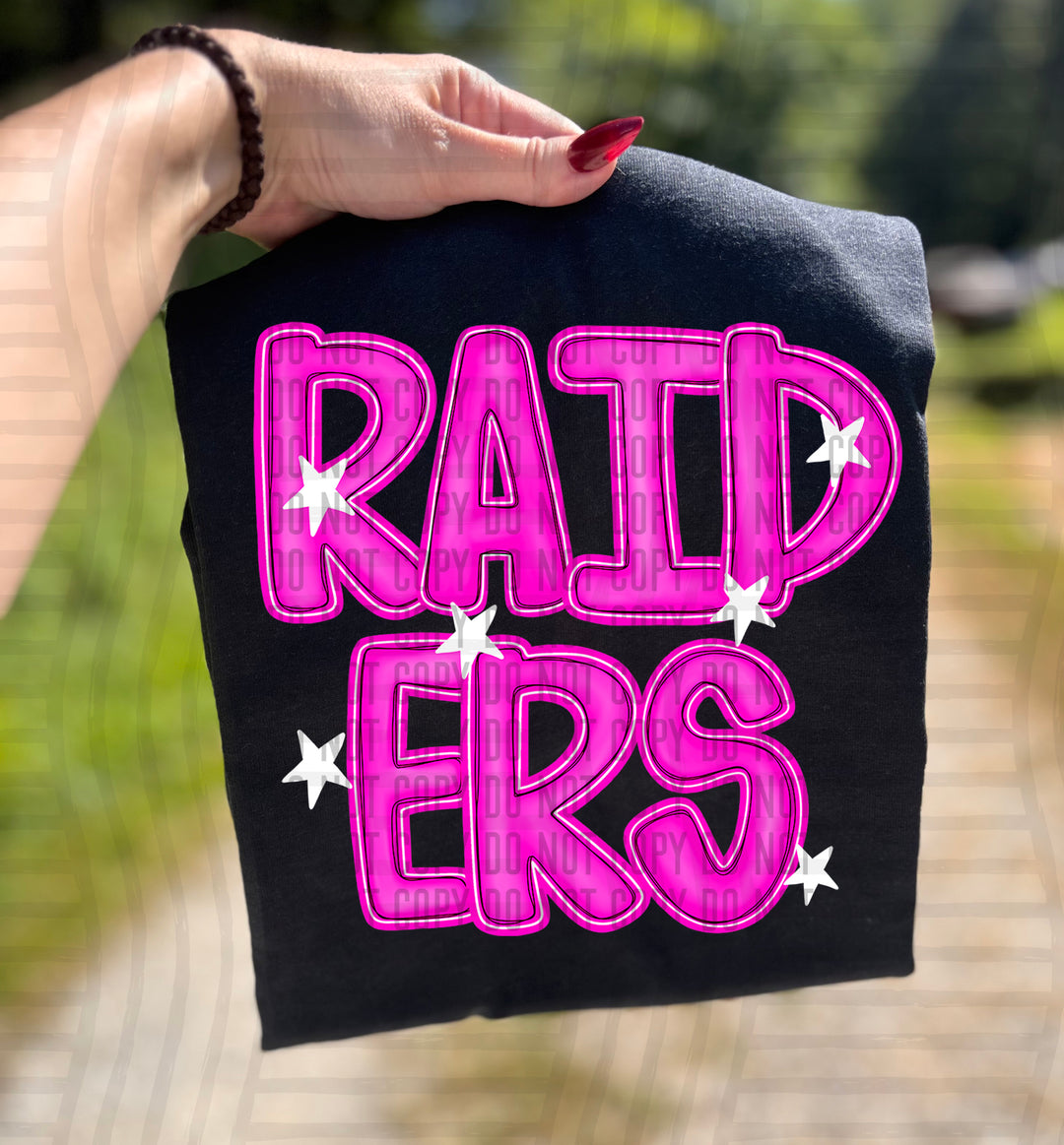 Pink And Preppy Split DTF Print