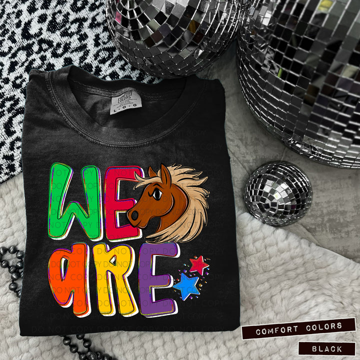 We Are Mascot Heads DTF Print
