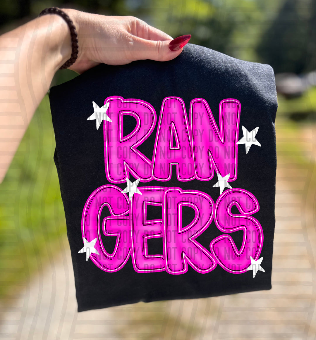 Pink And Preppy Split DTF Print