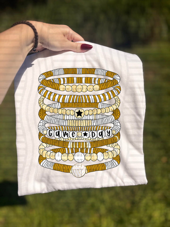Volleyball Bracelets DTF Print