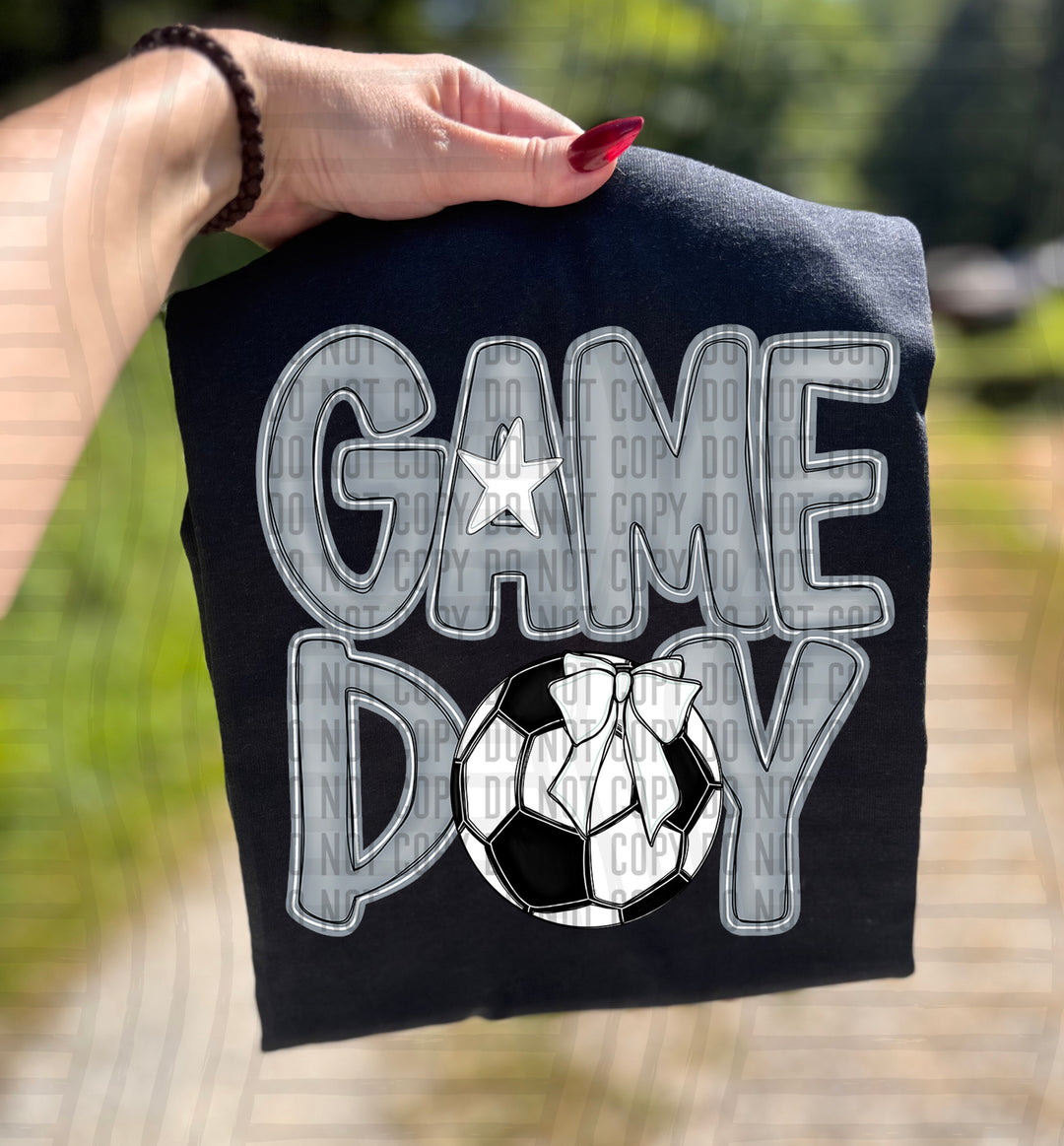 Game Day Soccer DTF Print