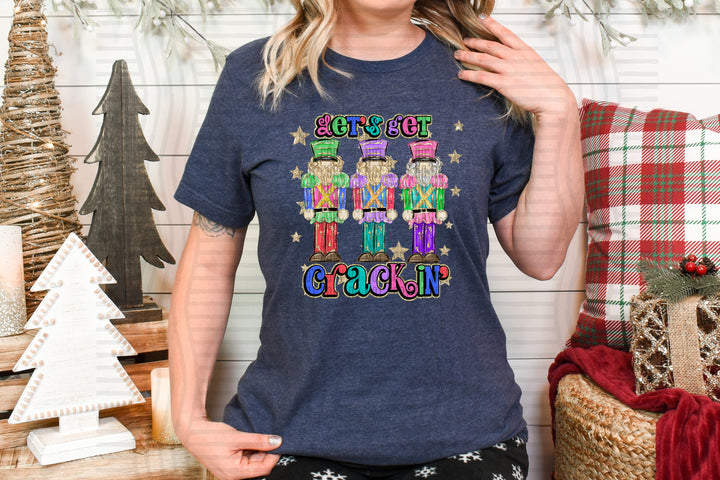 Sparkly Christmas DTF Print