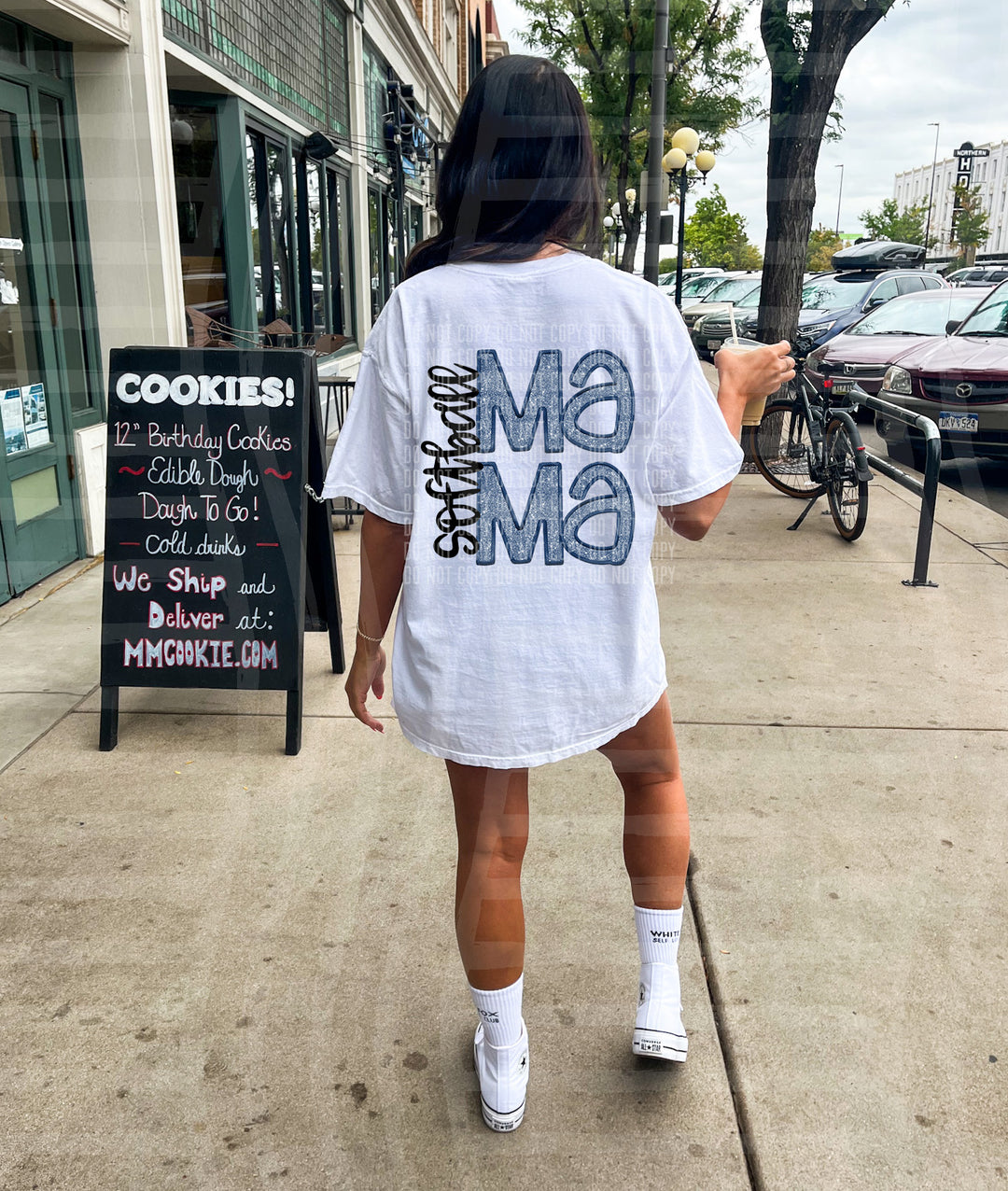 Sports Mama Softball DTF Print