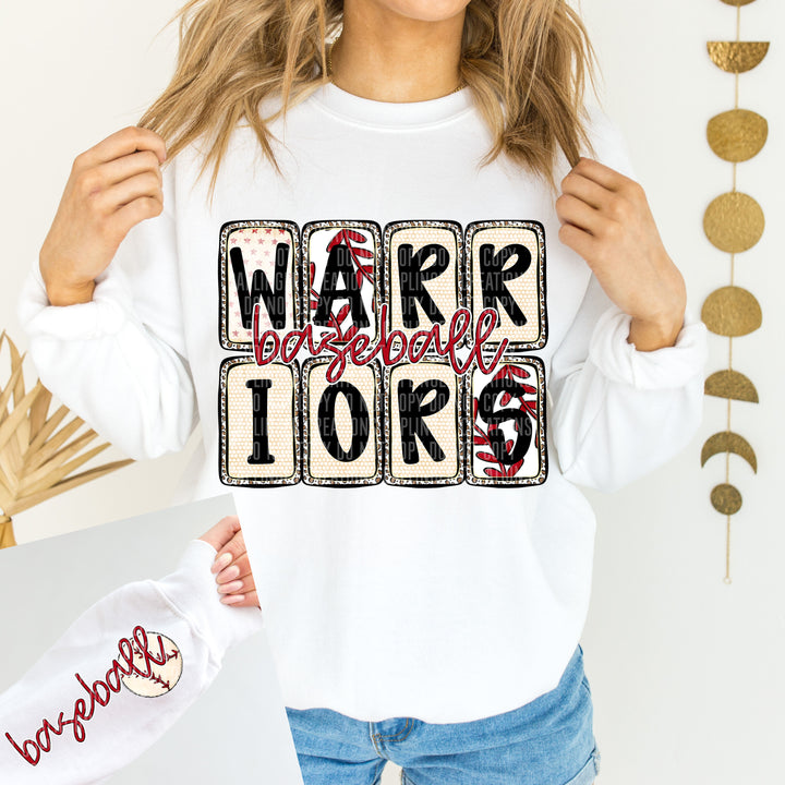 Baseball Boxed FRONT DTF Print