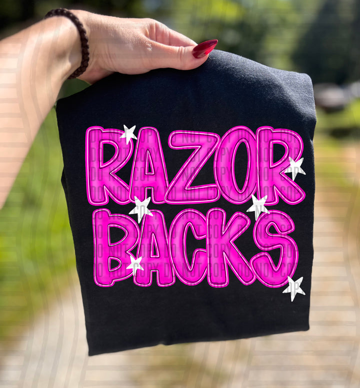 Pink And Preppy Split DTF Print