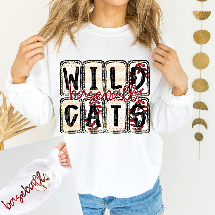 Baseball Boxed FRONT DTF Print