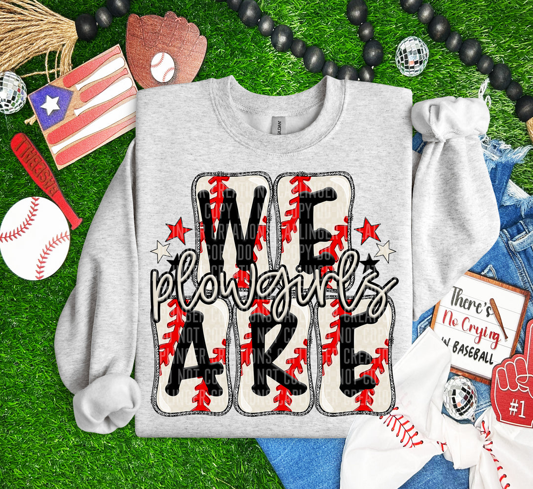 Boxy Baseball DTF Print