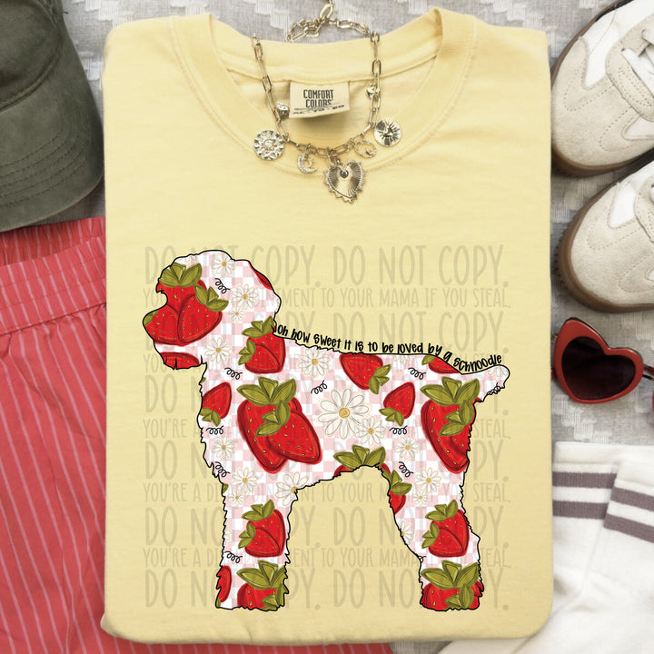 How Sweet Dog DTF Print