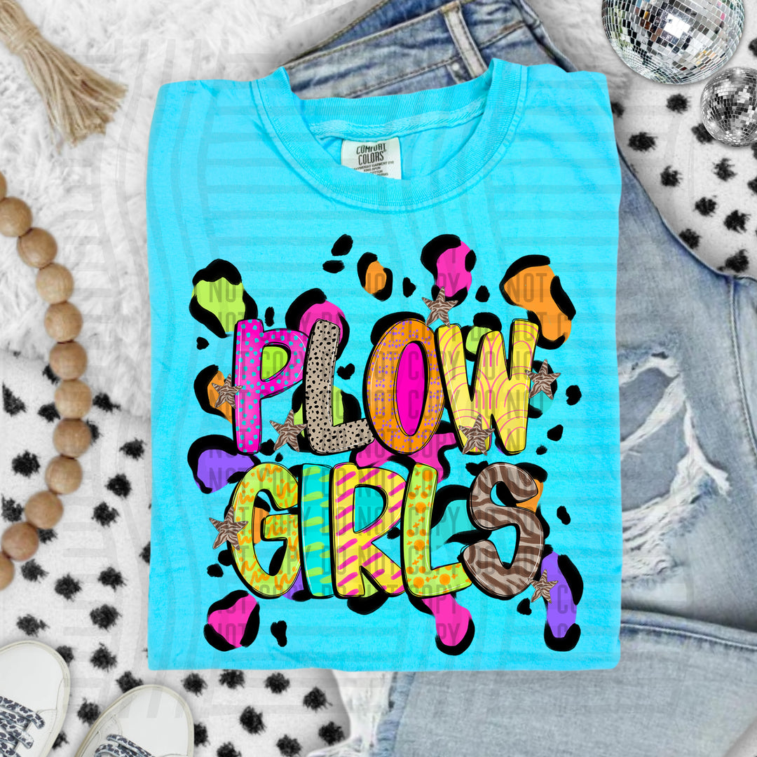 Funky Mix Up Leopard Spots DTF Print