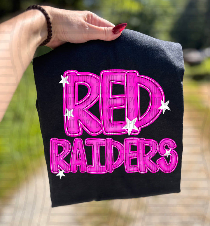 Pink And Preppy Split DTF Print