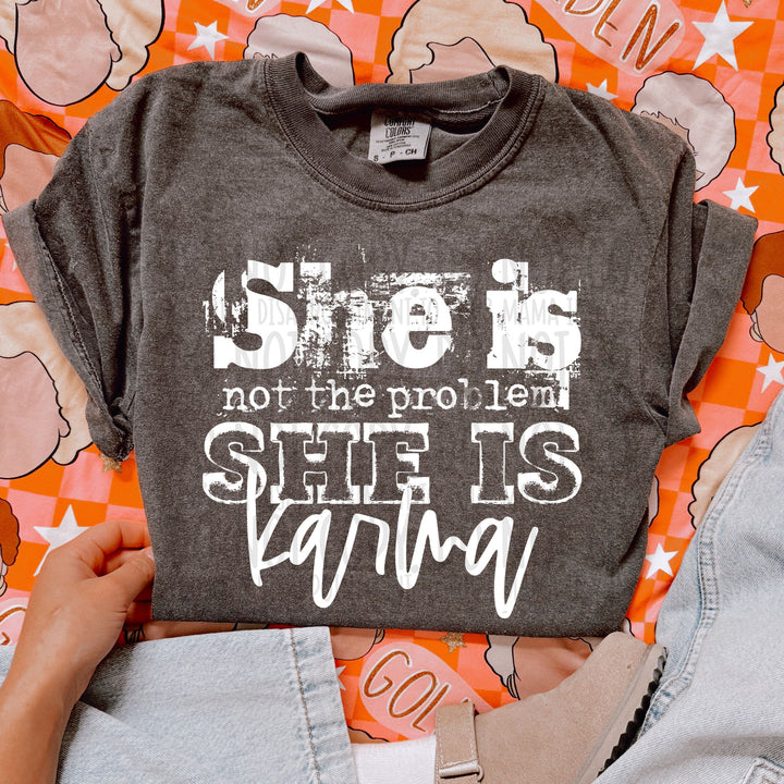 She Is Karma DTF Print