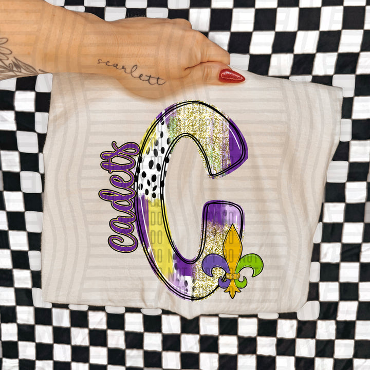 Mardi Mascots DTF Print