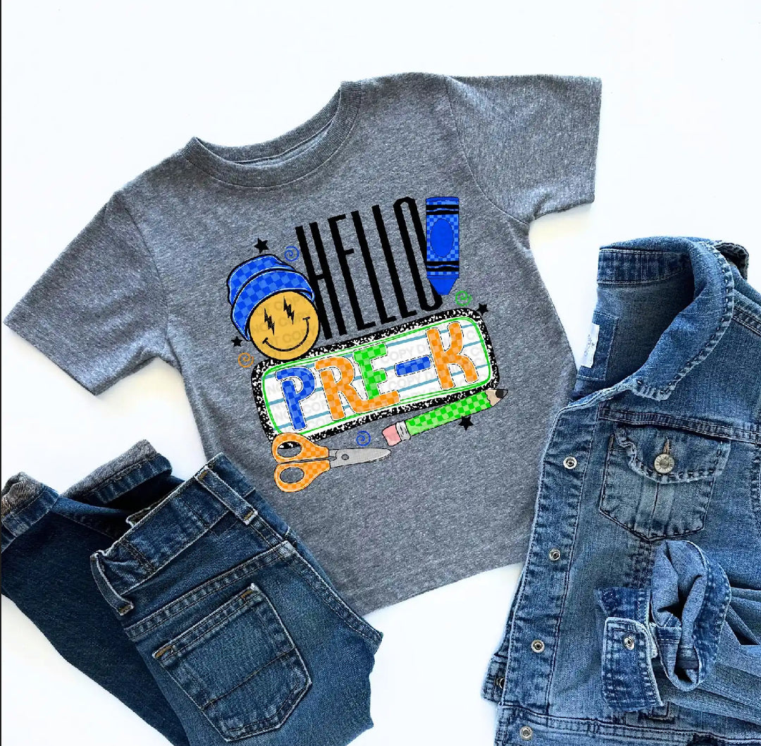 Smiley Grade Levels DTF Print