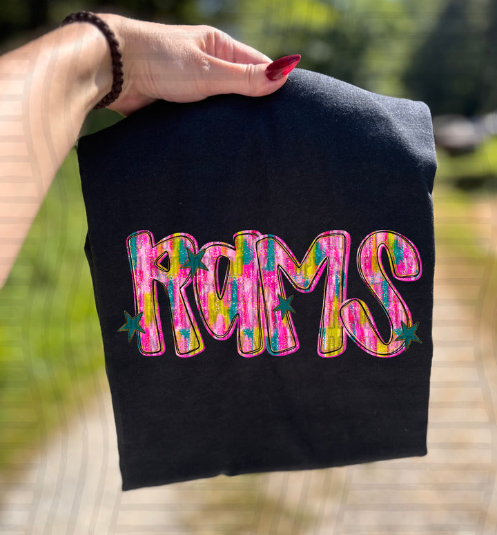 Holiday Brushstroke DTF Print