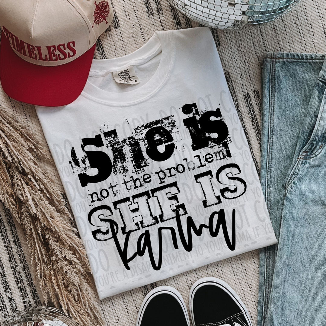 She Is Karma DTF Print