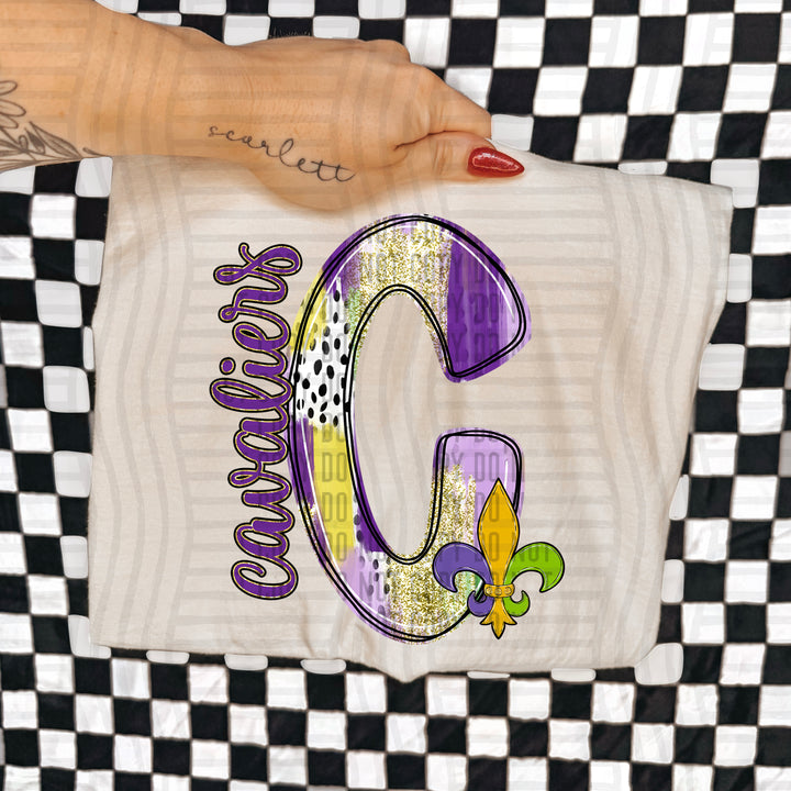 Mardi Mascots DTF Print