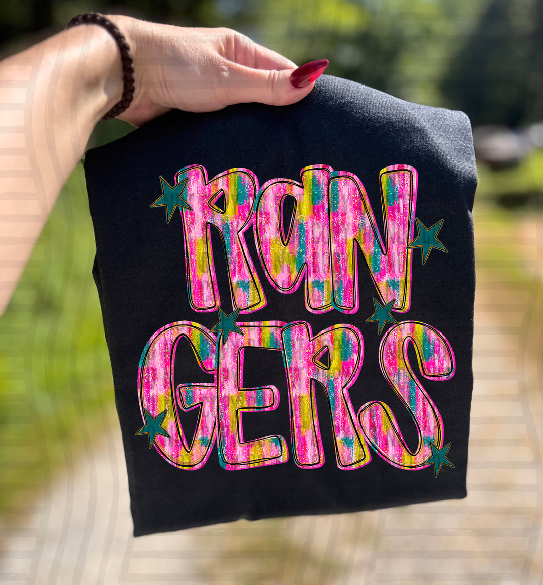 Holiday Brushstroke DTF Print