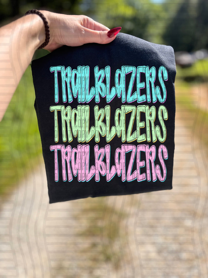 Seersucker Tri/Quad Stacked DTF Print