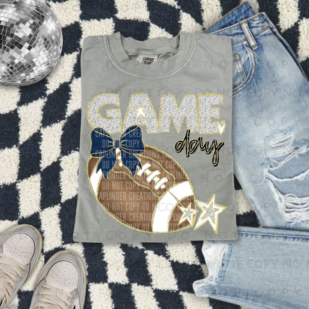 Game Day Football DTF Print