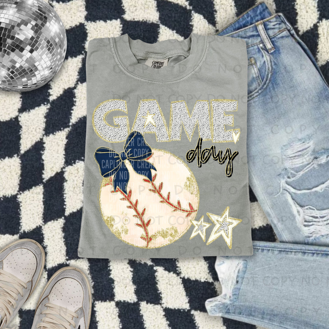 Game Day Softball DTF Print