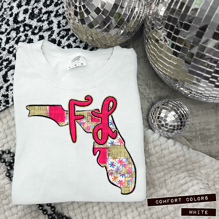 Patches States DTF Print