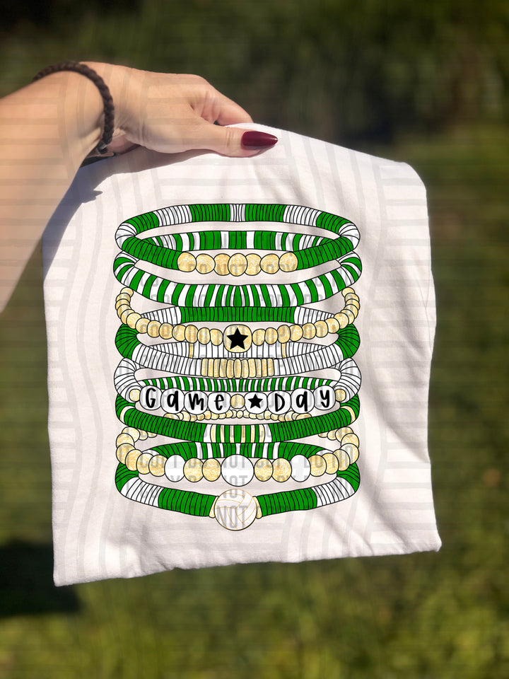 Volleyball Bracelets DTF Print