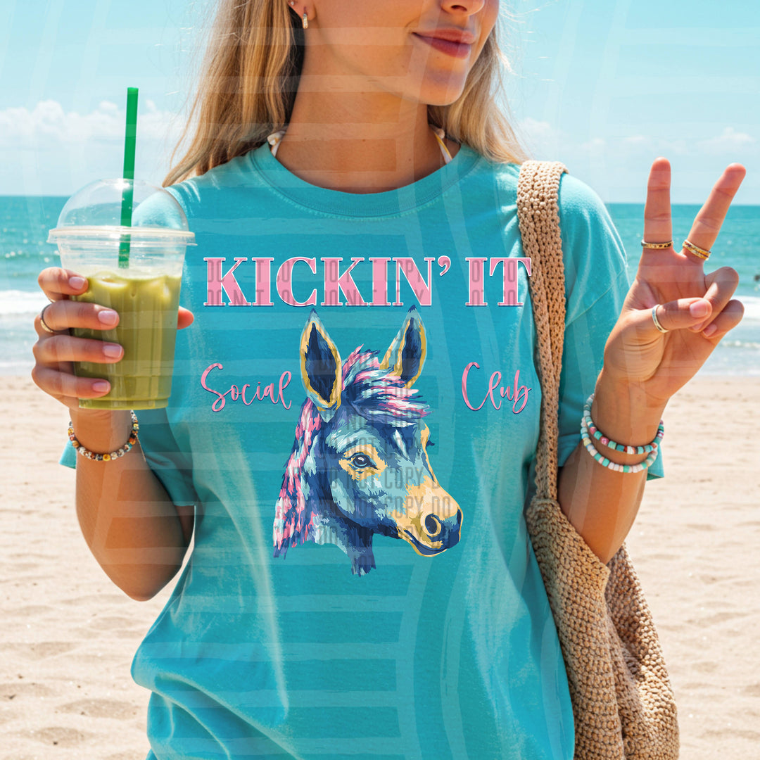 Kickin’ It DTF Print