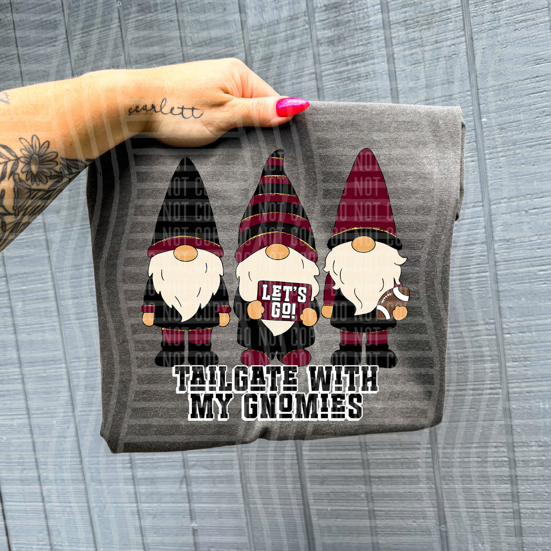 Tailgate With My Gnomies DTF Print