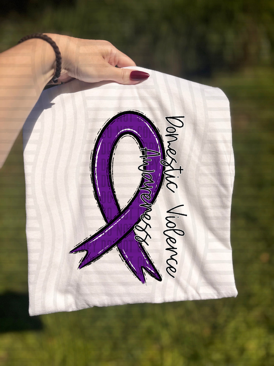 DV Awareness DTF Print