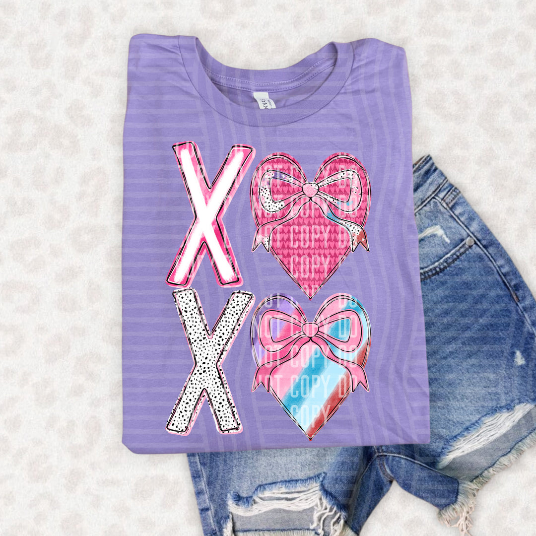 XOXO DTF Print