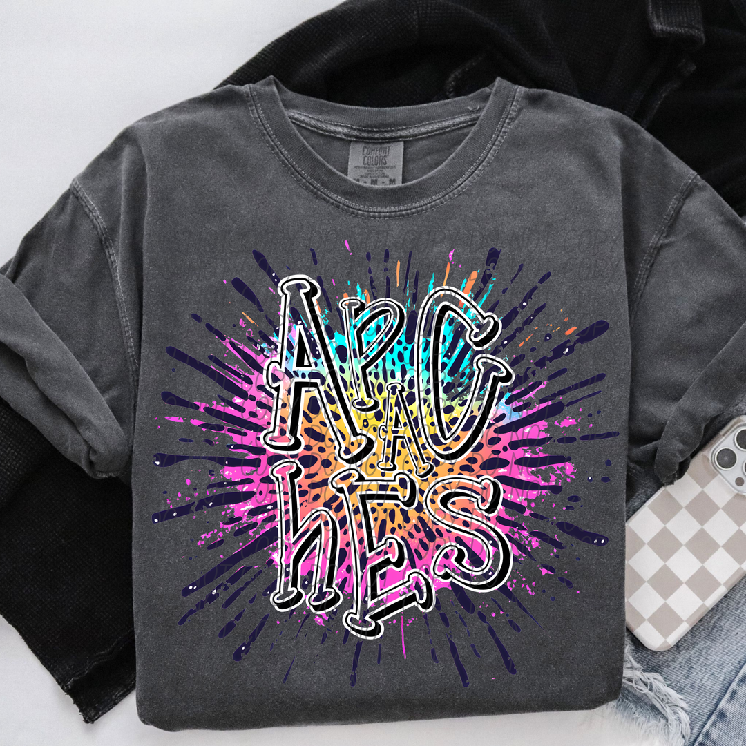 Color Splash Mascots Youth DTF Print