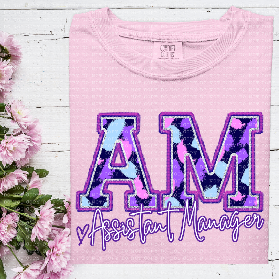 Perfectly Purple Occupations DTF Print