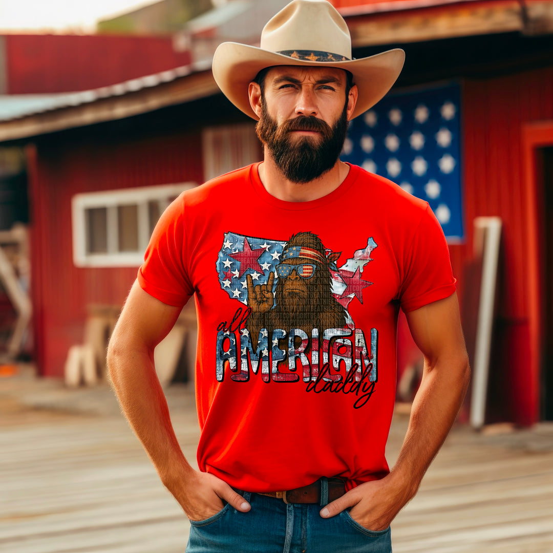 All American Daddy DTF Print