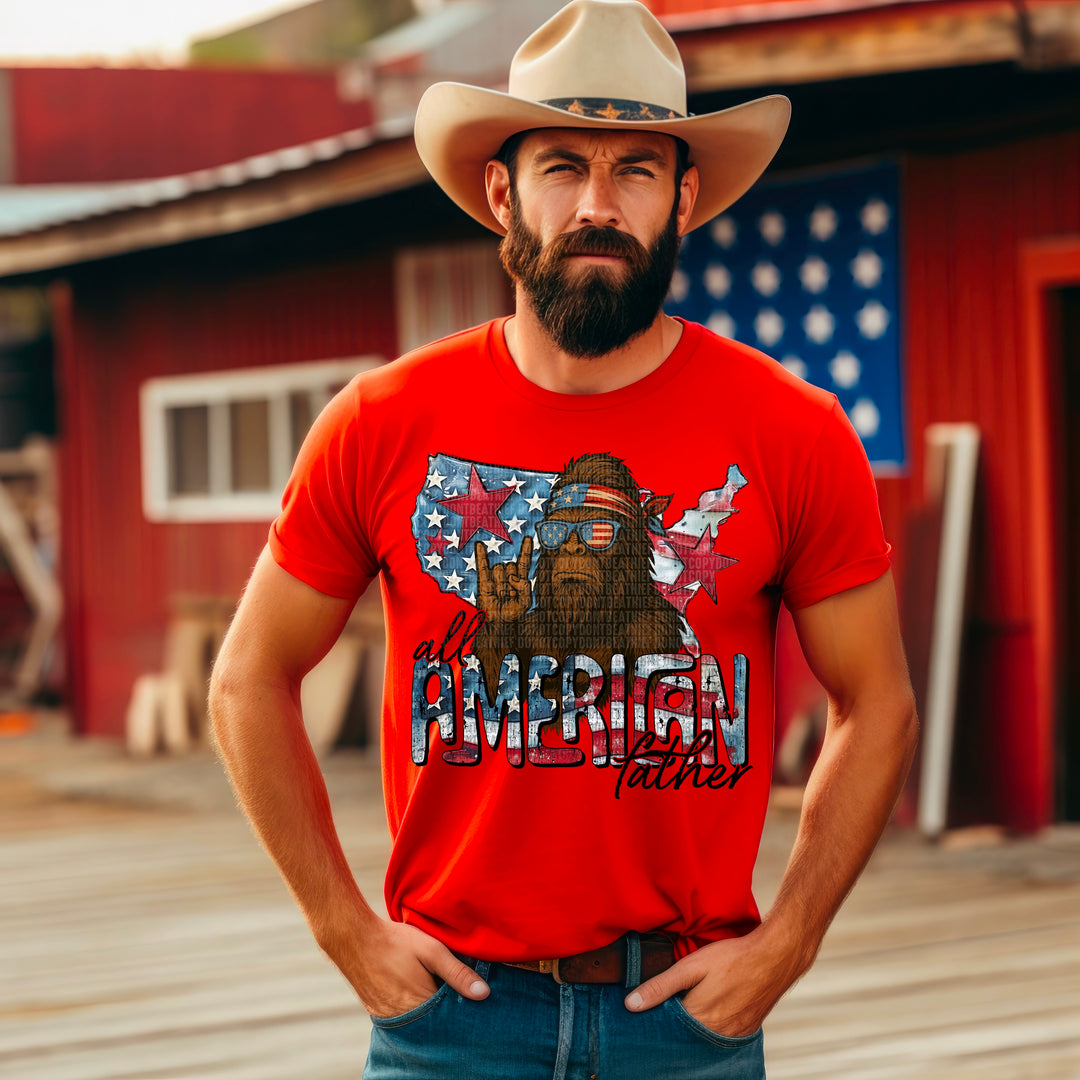 All American Father DTF Print