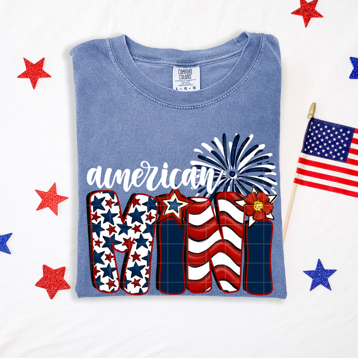 American Mama/Mini DTF Print