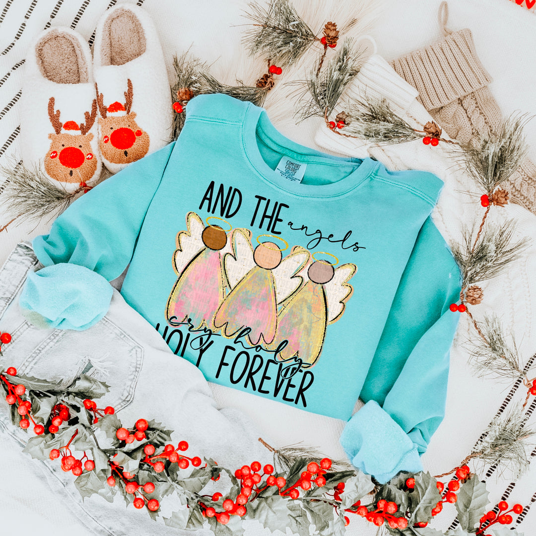 Angels Cry Holy DTF Print