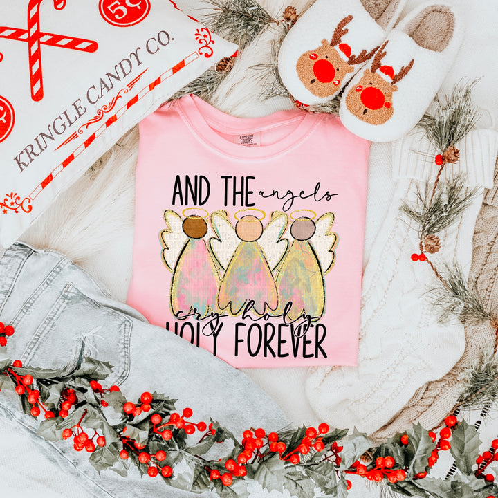 Angels Cry Holy DTF Print