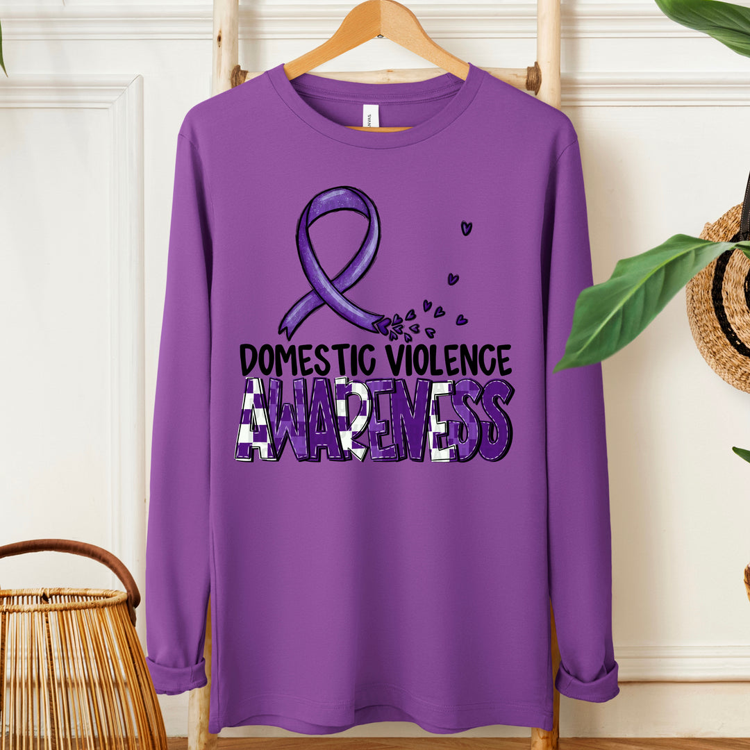 Awareness Doodle Letters Collection DTF Print