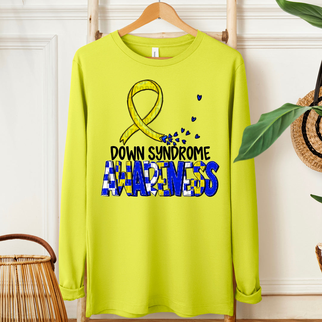 Awareness Doodle Letters Collection DTF Print