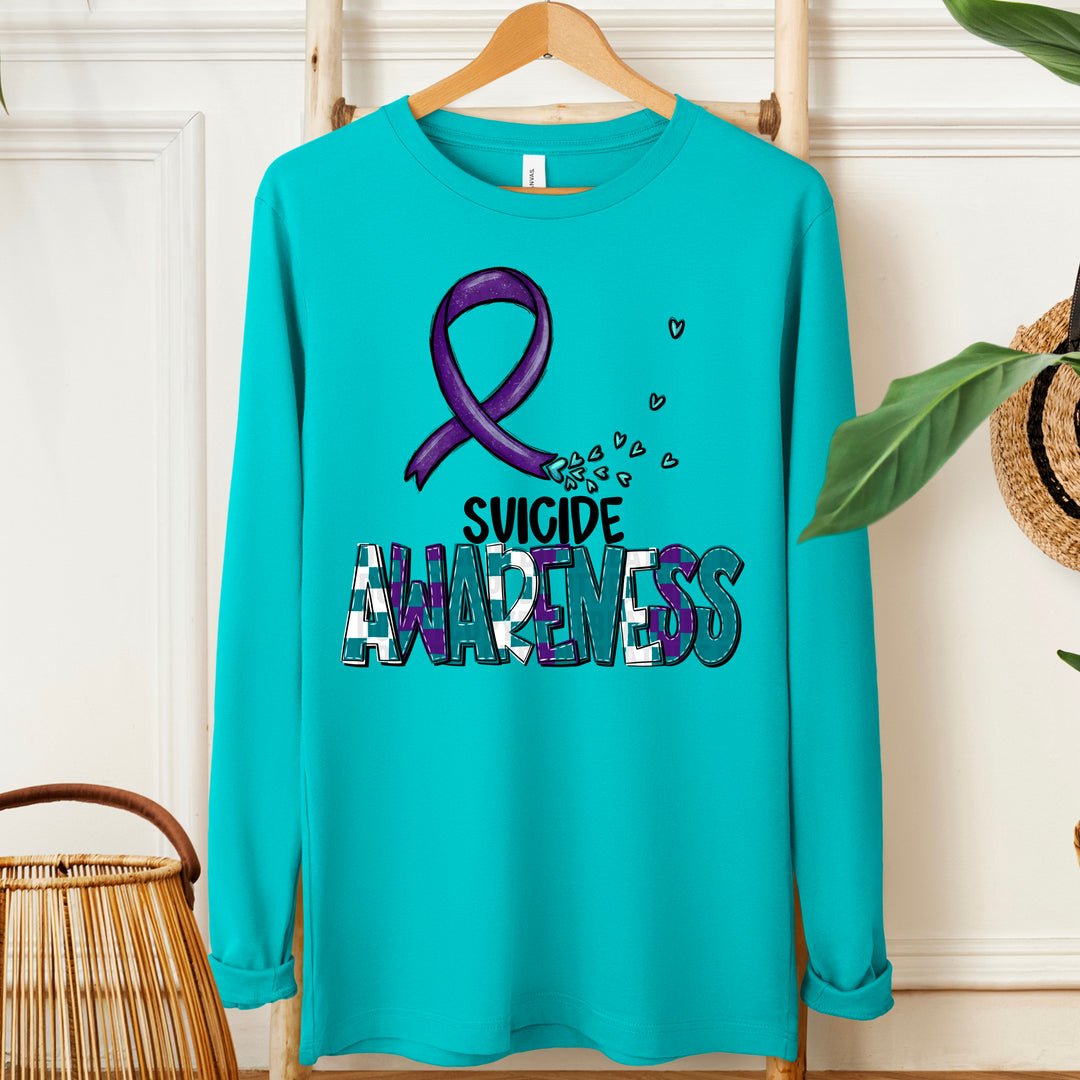 Awareness Doodle Letters Collection DTF Print