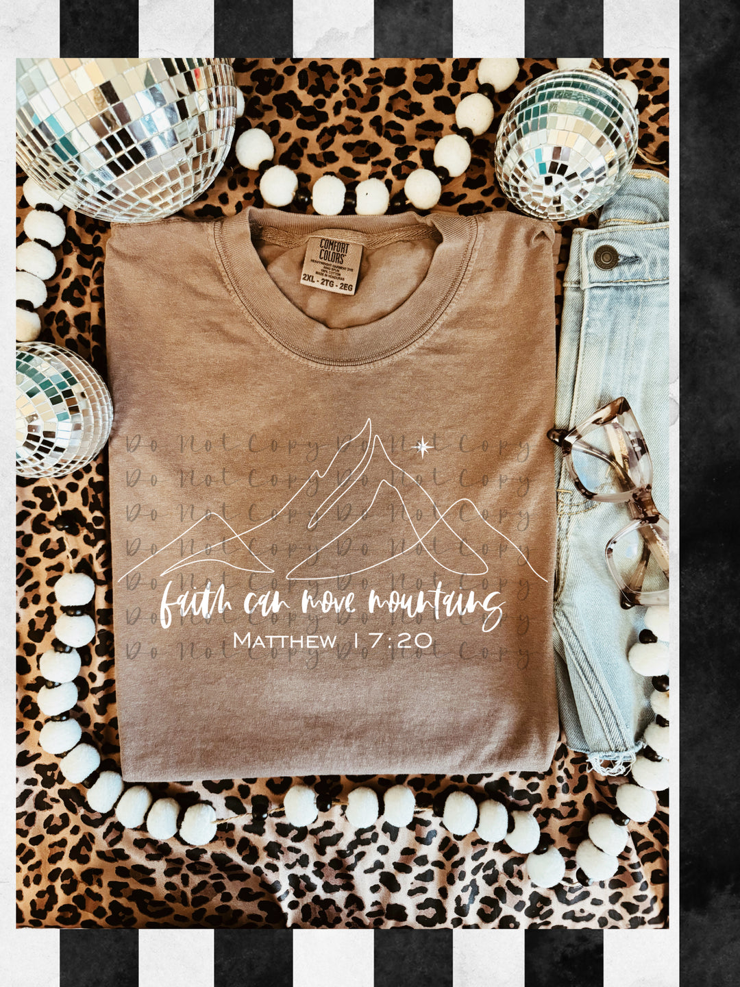 Faith Can Move Mountains DTF Print